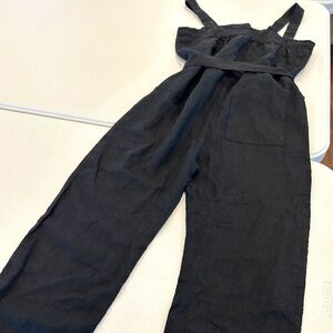 Quince Black Jumpsuit